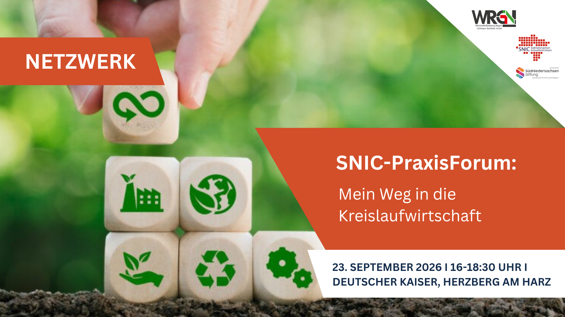 NETZWERK | SNIC-PraxisForum - Mein Weg in die Kreislaufwirtschaft